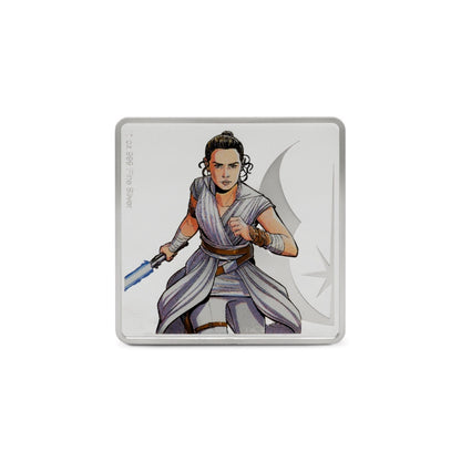 Star Wars™ Rey™ and BB-8™ 1oz Silver Collectible