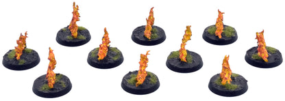 DISCIPLES OF TZEENTCH 10 Brimstone Of Tzeentch #1 COMMISSION PRO PAINTED Sigmar 0171