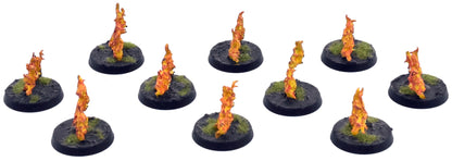 DISCIPLES OF TZEENTCH 10 Brimstone Of Tzeentch #1 COMMISSION PRO PAINTED Sigmar 0171