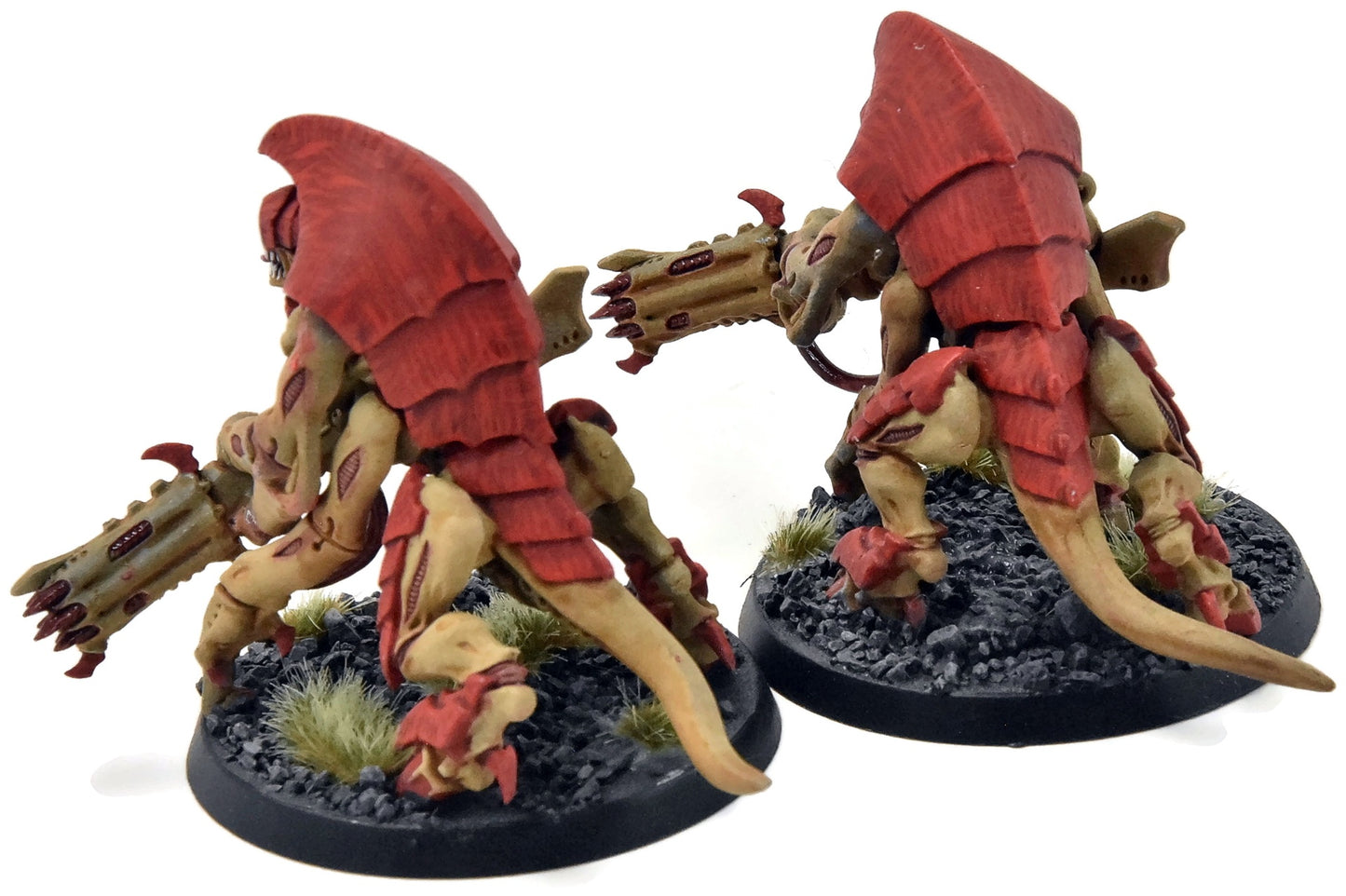 TYRANIDS 2 Hive Guards #1 WELL PAINTED Warhammer 40K
