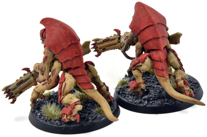TYRANIDS 2 Hive Guards #1 WELL PAINTED Warhammer 40K