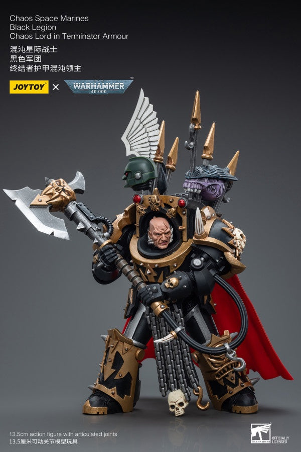 Black Legion Chaos Lord in Terminator Armour Chaos Space Marines Joy Toy