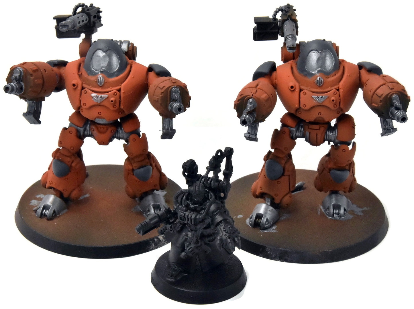 ADEPTUS MECHANICUS 2 Kastelan Robots with datasmith #1 Warhammer 40K