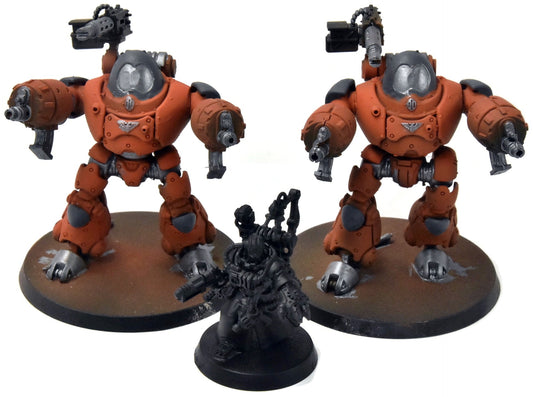 ADEPTUS MECHANICUS 2 Kastelan Robots with datasmith #1 Warhammer 40K