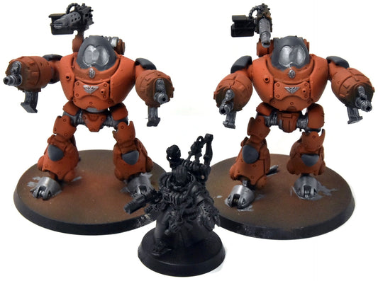 ADEPTUS MECHANICUS 2 Kastelan Robots with datasmith #1 Warhammer 40K