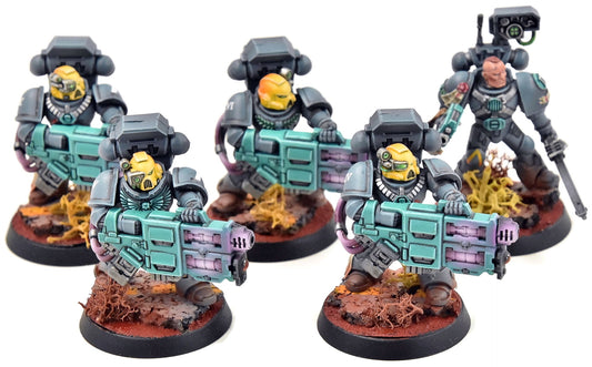 SPACE MARINES 5 Devastators #2 PRO PAINTED Warhammer 40K