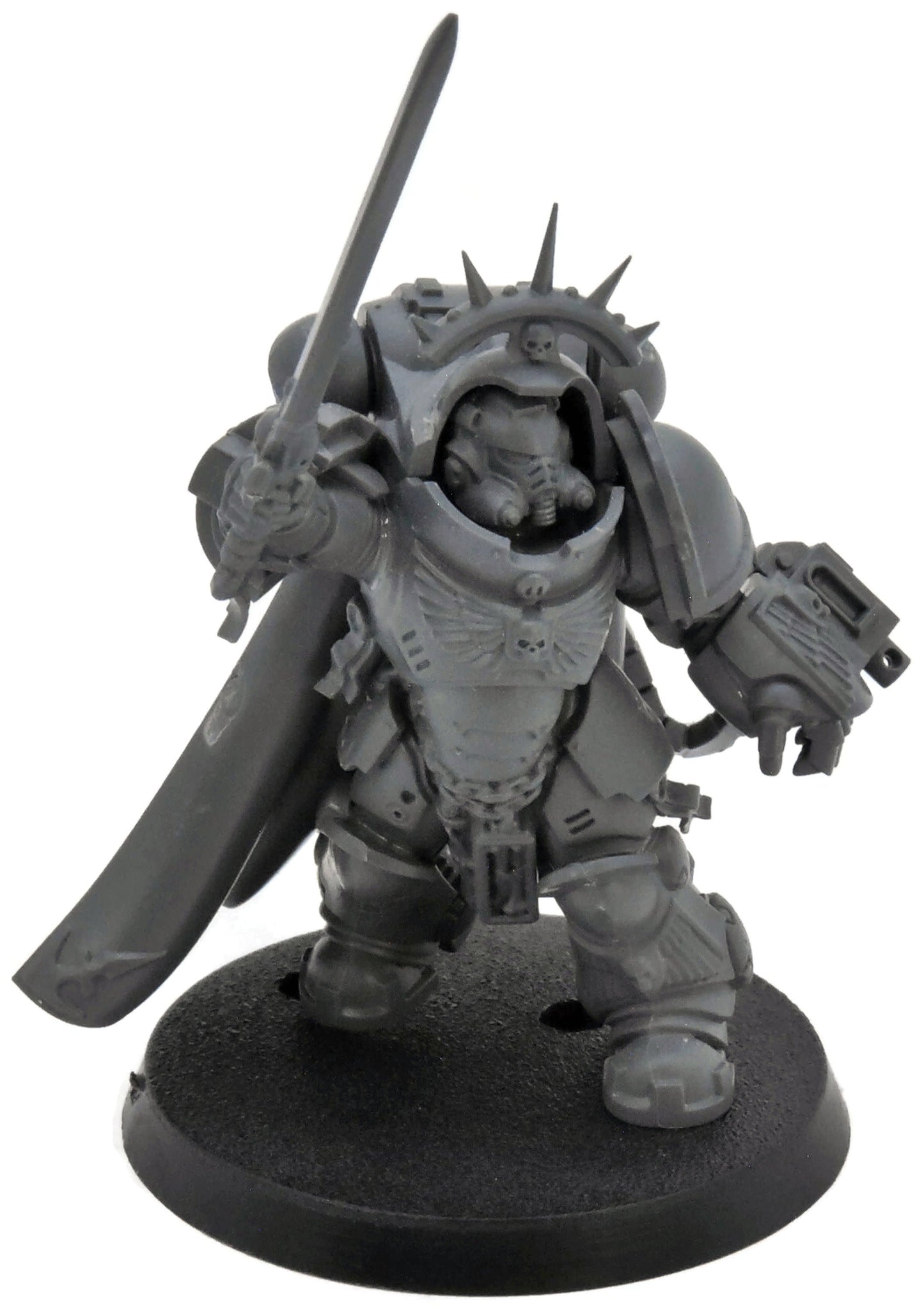 SPACE MARINES Captain In Gravis Armour #1 Warhammer 40K 1581