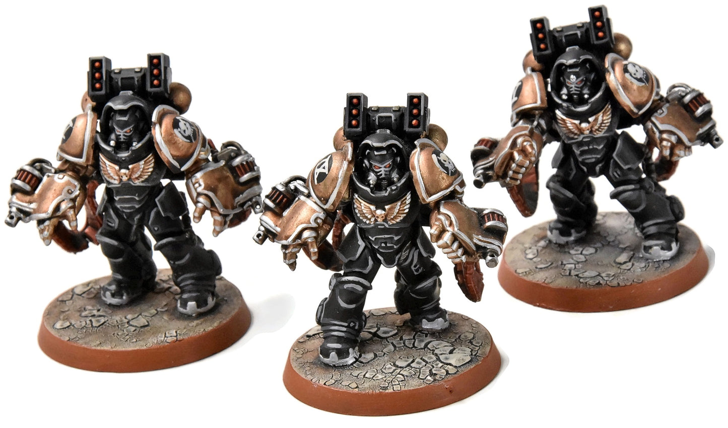 SPACE MARINES 3 Aggressors #1 PRO PAINTED Warhammer 40K