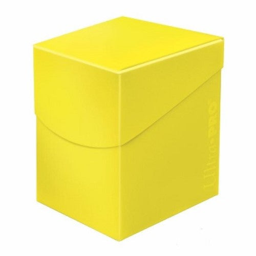Ultra-Pro Deck Box Eclipse Lemon Yellow 100+