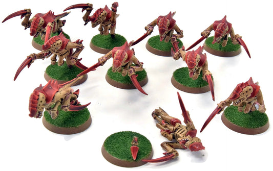 TYRANIDS 10 Hormagants #2 Warhammer 40K WELL PAINTED