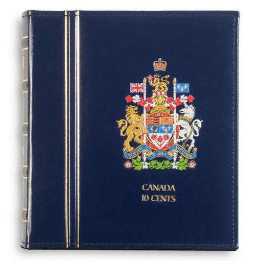 Vista Canada Album 10 Cents Incl. Slipcase 5 Blank Pages