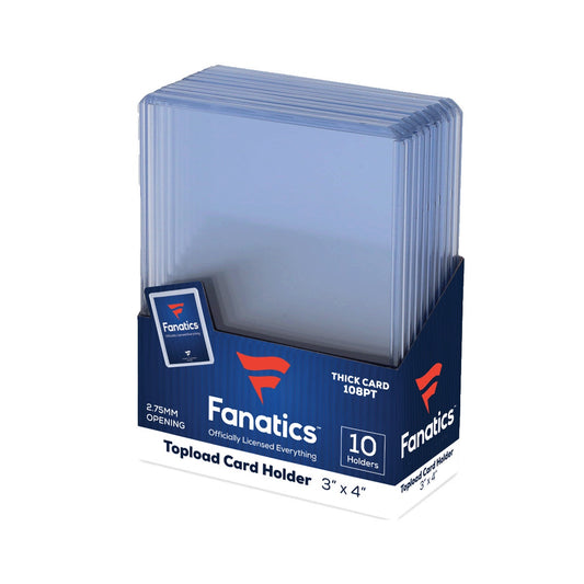 Fanatics Toploads 108pt 10ct Pack