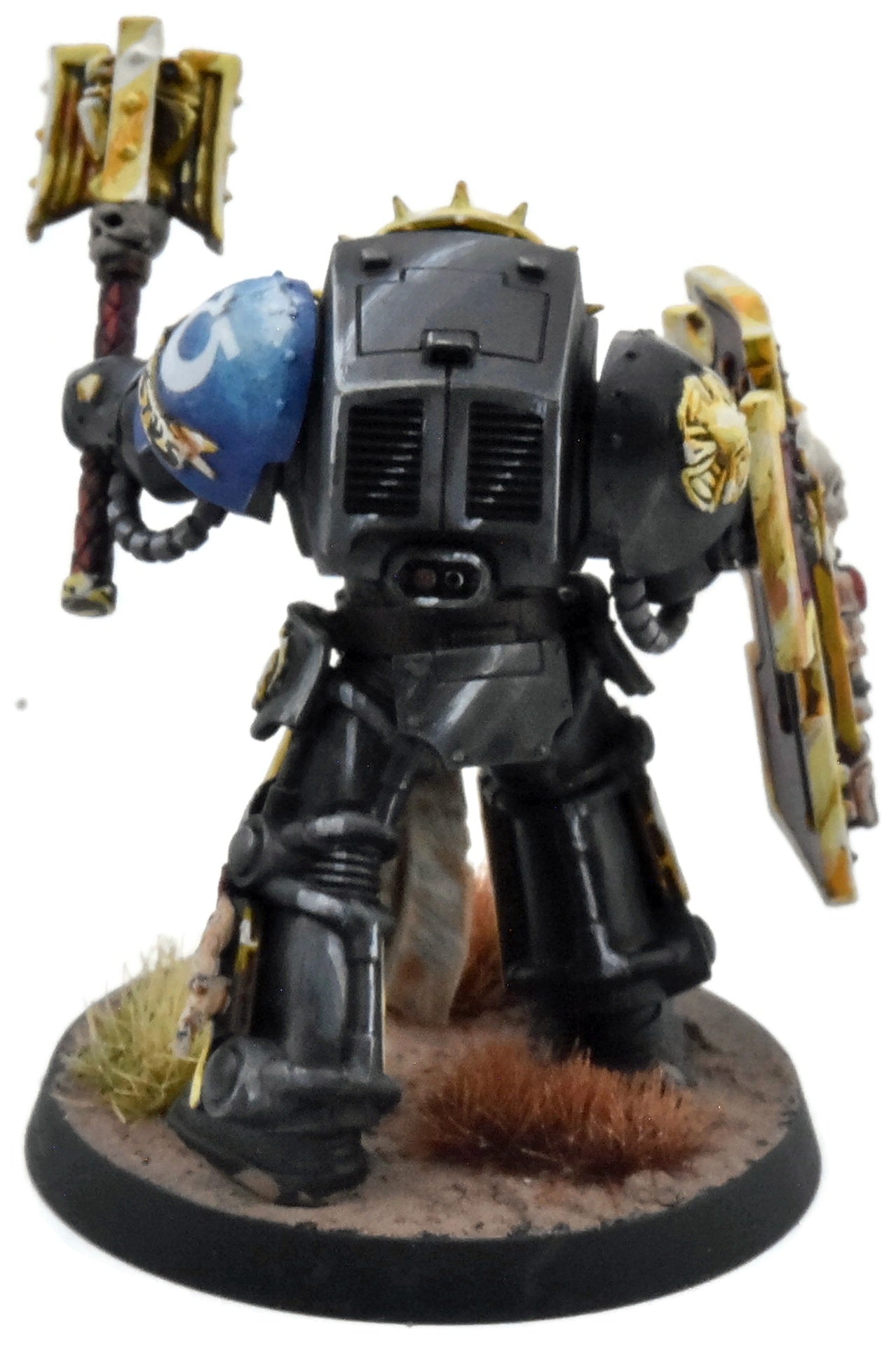 SPACE MARINES Chaplain In Terminator Armour #1 WELL PAINTED Warhammer 40K