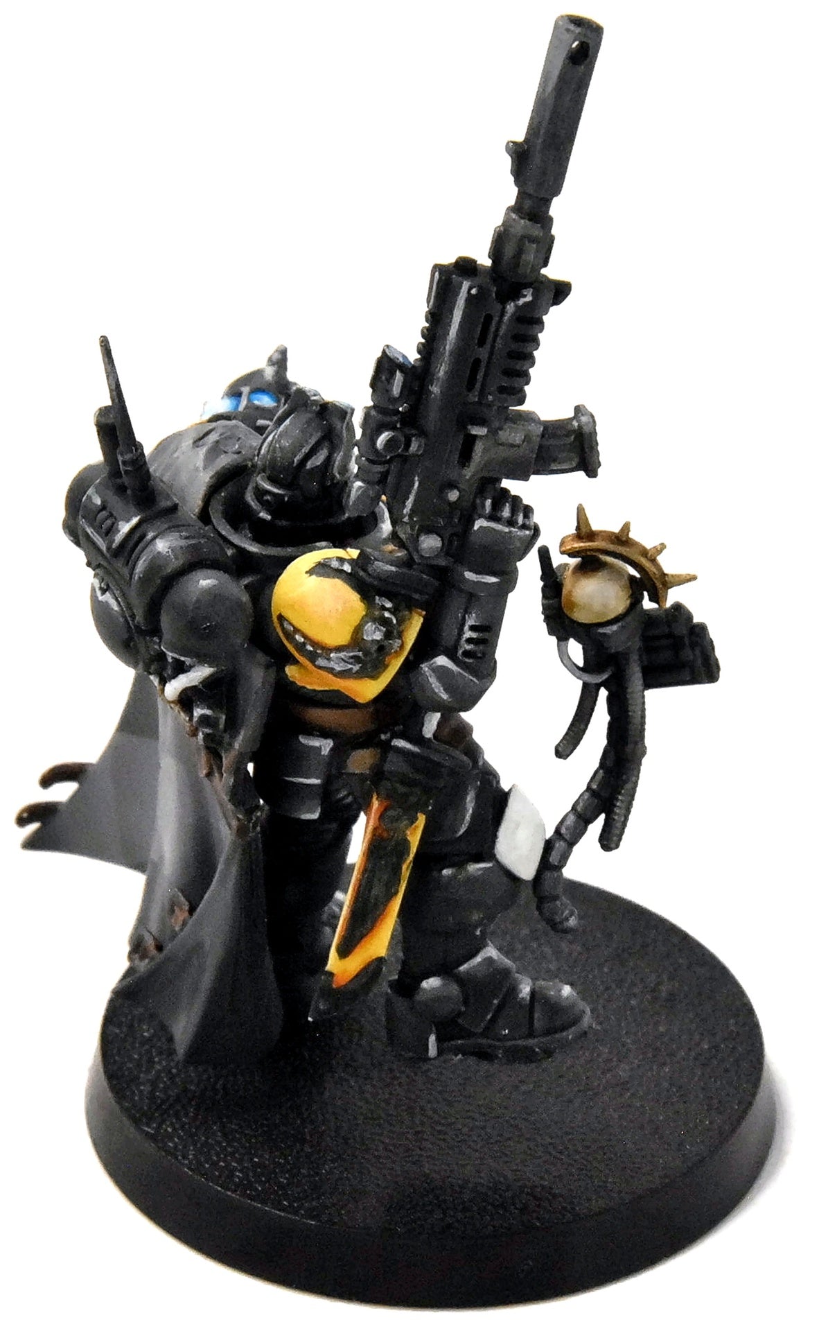 SPACE MARINES Imperial Fists Phobos Captain #4 WELL PAINTED Warhammer 40K