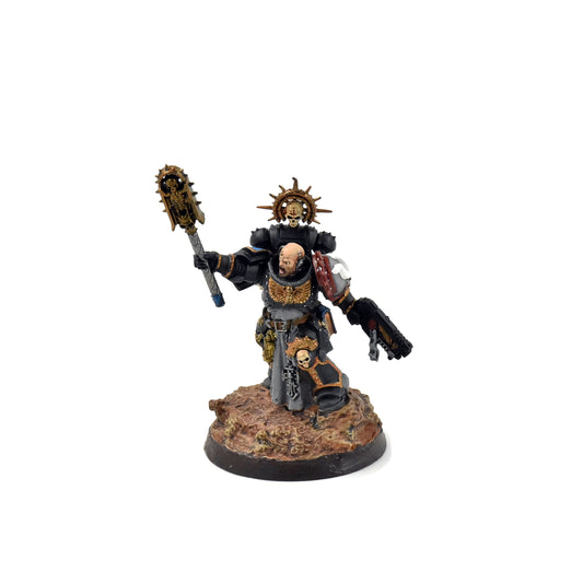 SPACE MARINES Primaris Chaplain #1 WELL PAINTED indomitus 40K