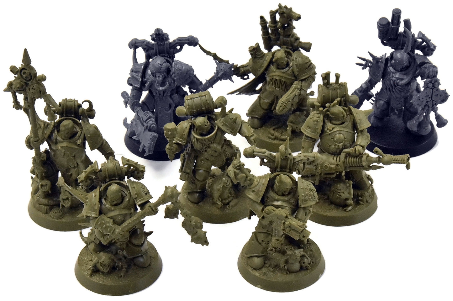 DEATH GUARD 8 Plague Marines #1 Warhammer 40K Space marines Heroes