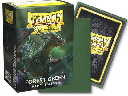 Dragon Shield Sleeves Matte Forest Green (100)