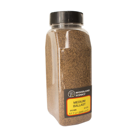 Woodland Scenics Shaker Ballast medium Brown (32 Oz) B1379