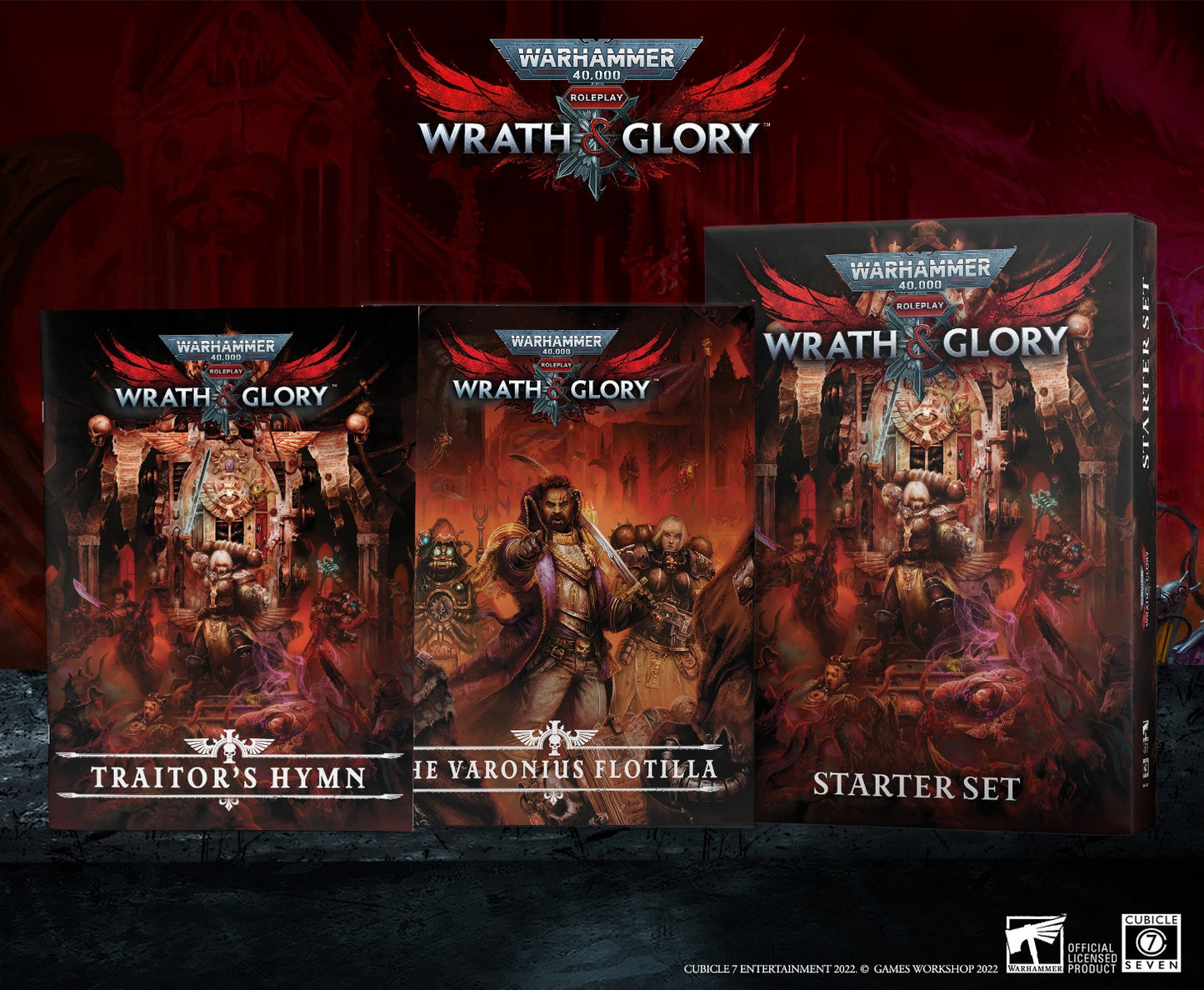 Warhammer 40k Wrath And Glory Starter Set