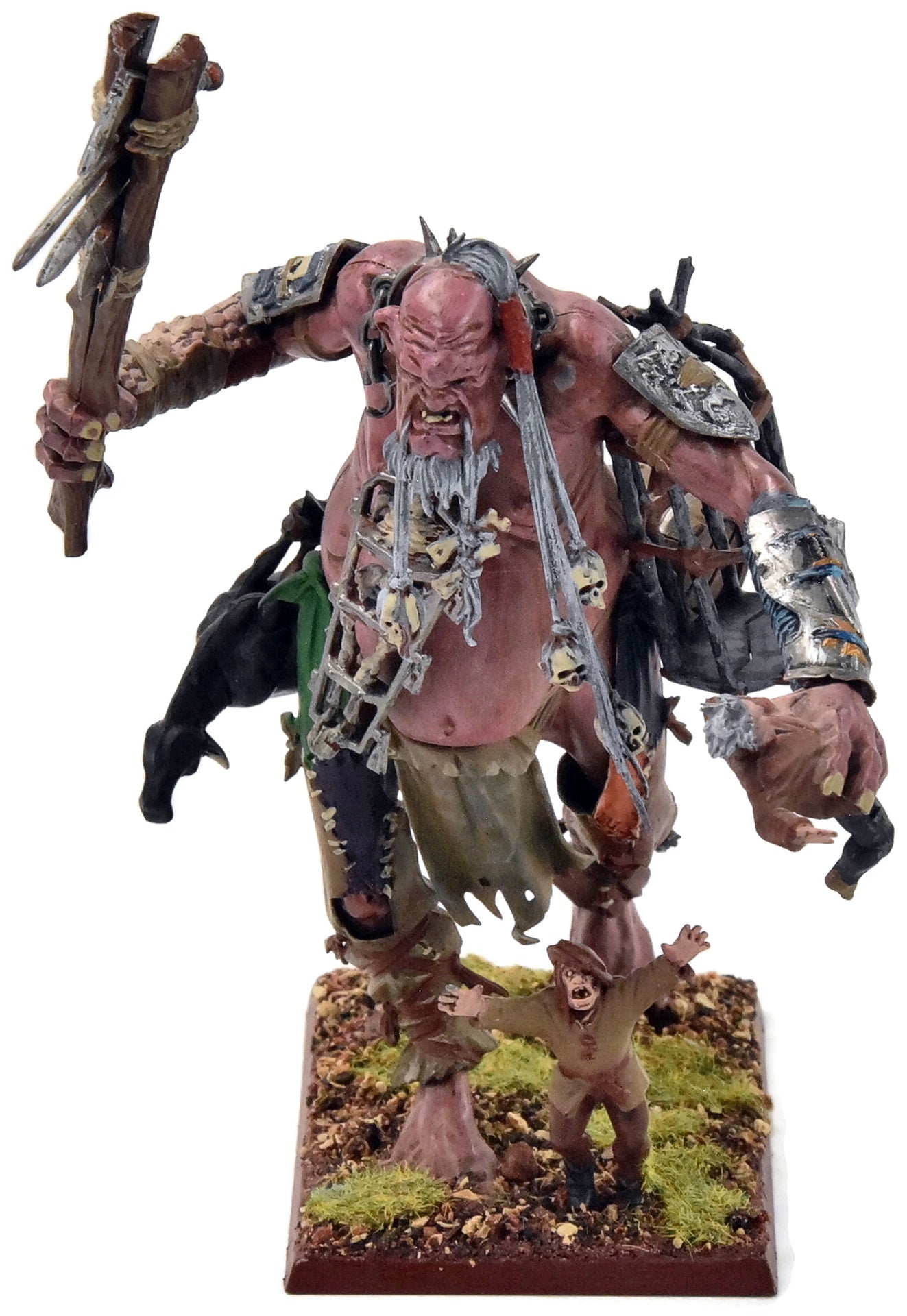 BEASTMEN Mancrusher Gargant #1 WELL PAINTED Fantasy