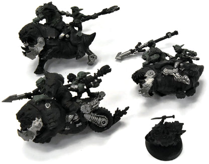 ORKS 3 Squighog Boyz #1 no base Warhammer 40K