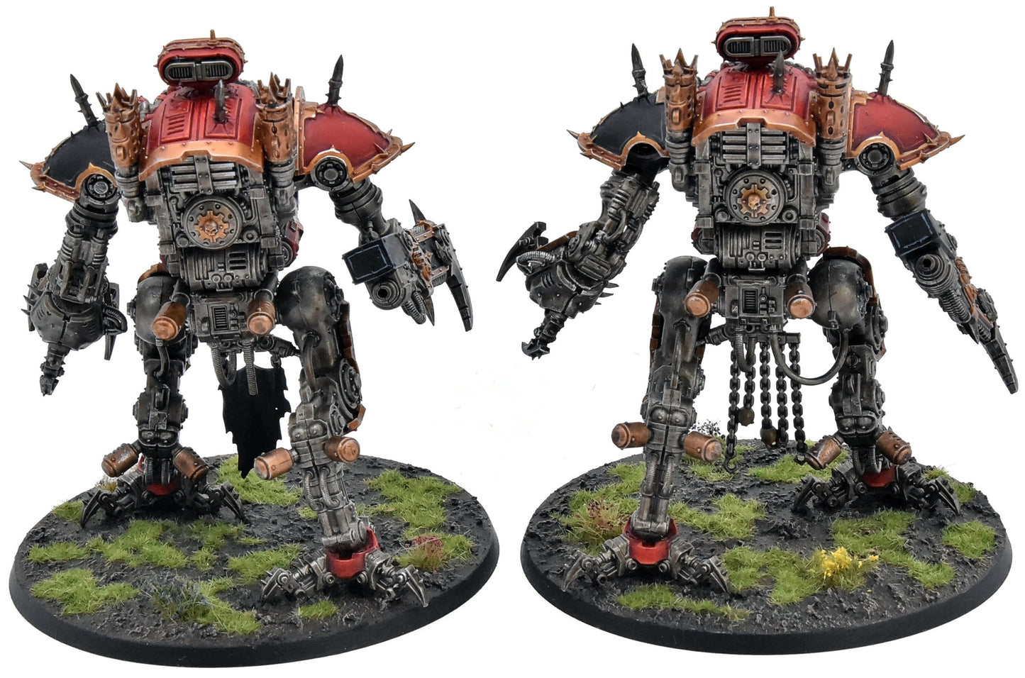 CHAOS SPACE MARINES 2 Wardogs #1 COMMISSION PRO PAINTED Warhammer 40K 2520