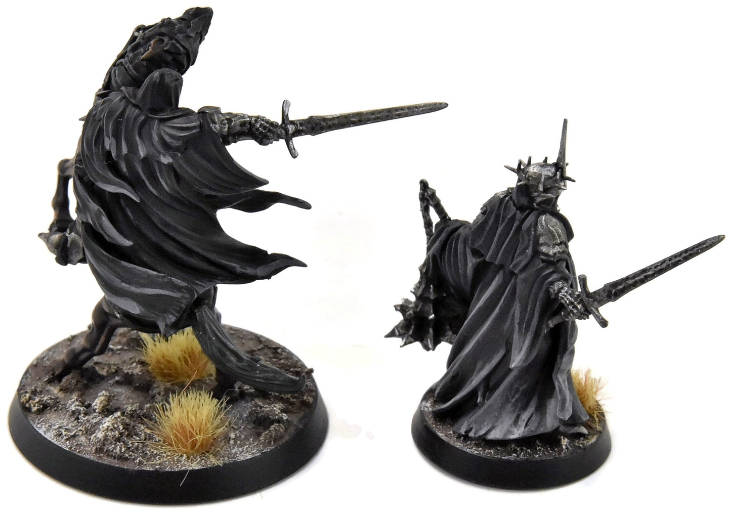 LORD OF THE RINGS Witch King Of Angmar Foot And Mounted #1 WELL PAINTED LOTR