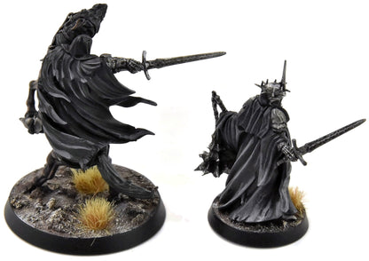 LORD OF THE RINGS Witch King Of Angmar Foot And Mounted #1 WELL PAINTED LOTR