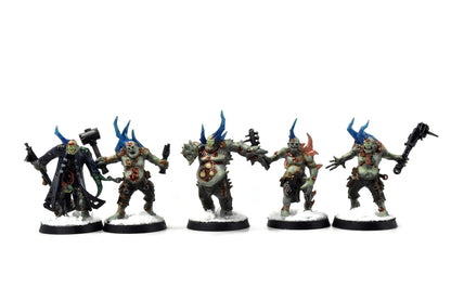 DEATH GUARD 10 Poxwalkers #4 PRO PAINTED 40K