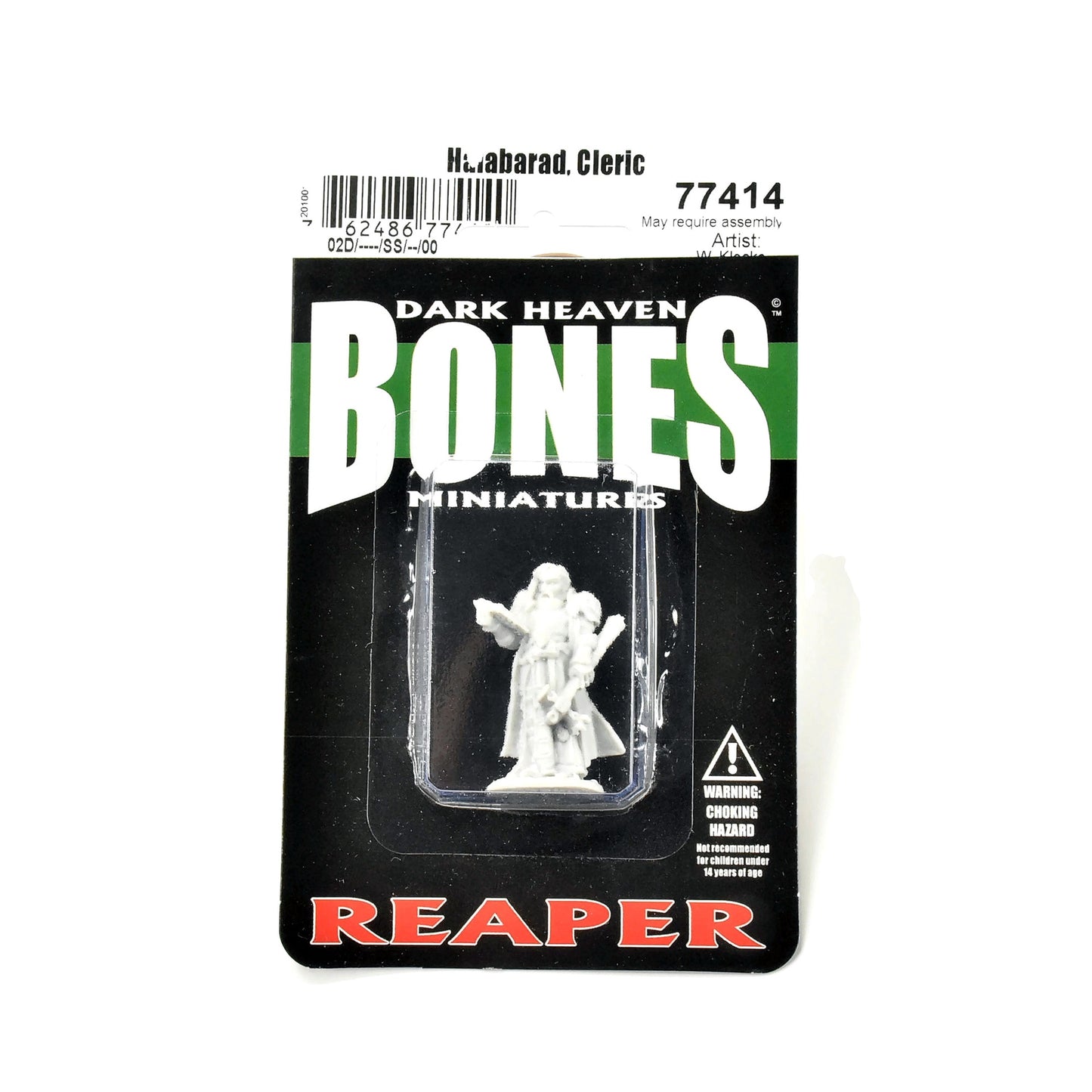 REAPER Miniatures Halabarad, Cleric