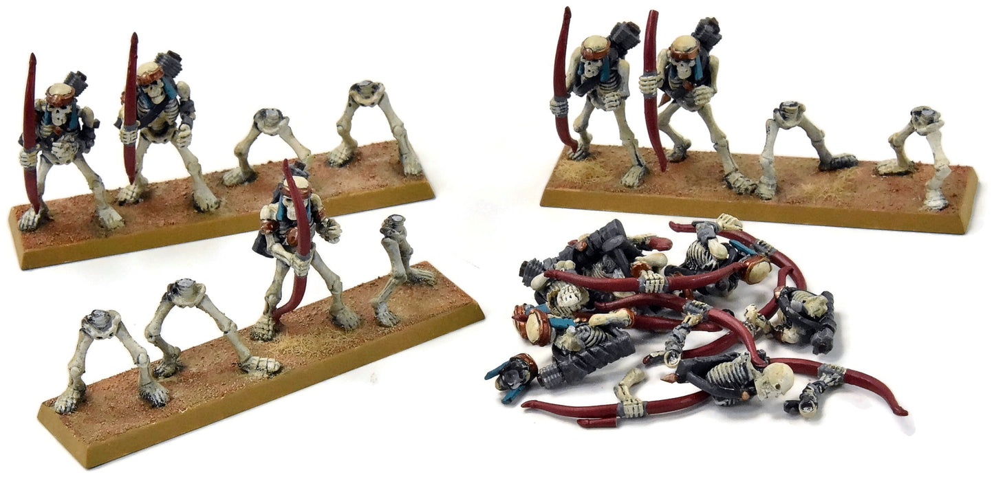 TOMB KINGS 12 Skeletons Archers #2 Warhammer Fantasy