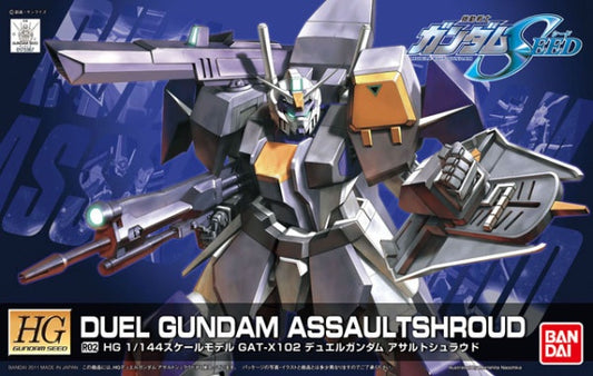 R02 Duel Gundam Assault Shroud HG 1/144 Bandai
