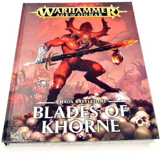 BLADES OF KHORNE Outdated Batttletome Sigmar