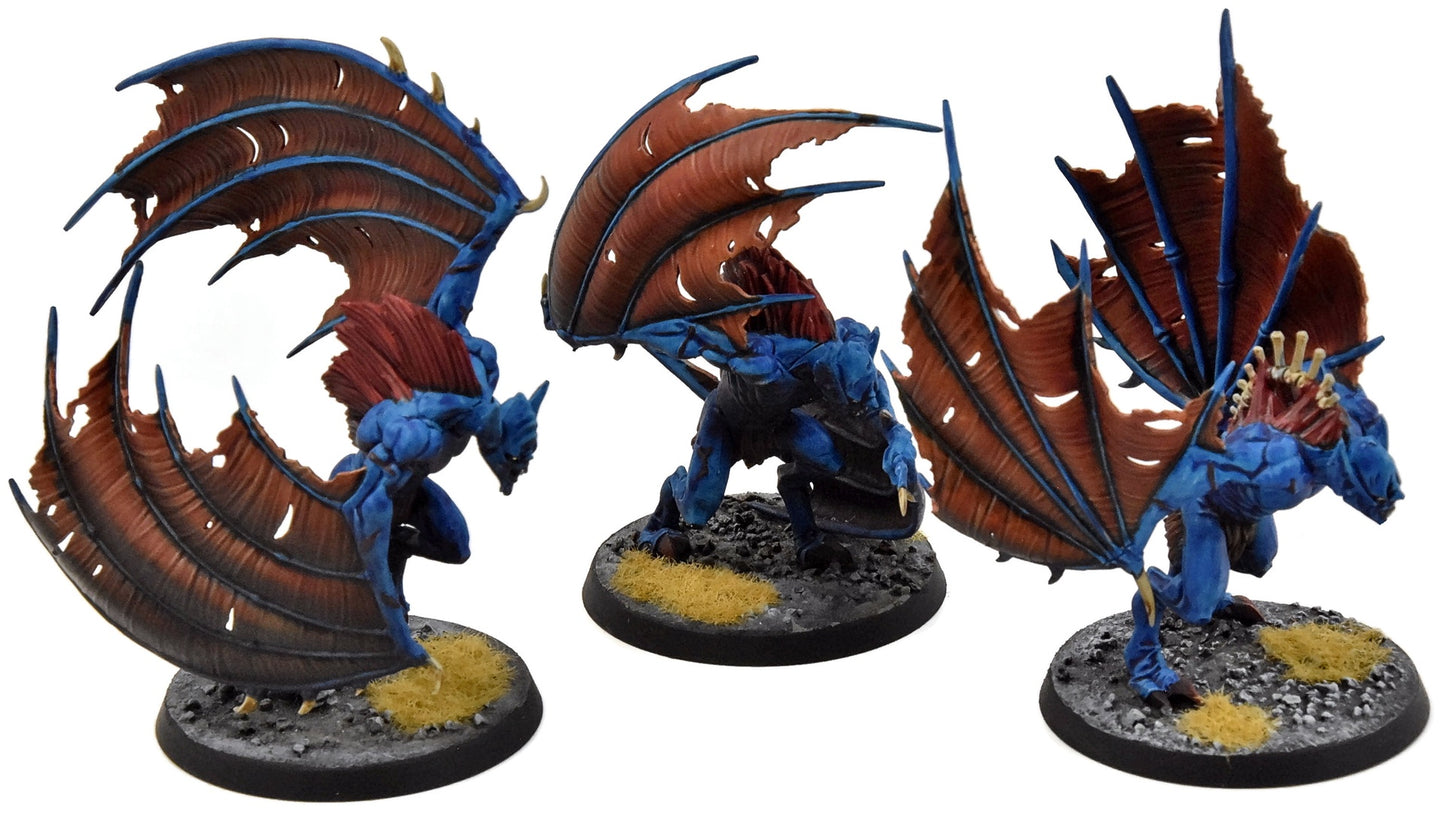 FLESH-EATER COURTS 3 Crypt Flayers #1 WELL PAINTED Sigmar