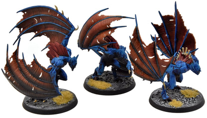 FLESH-EATER COURTS 3 Crypt Flayers #1 WELL PAINTED Sigmar