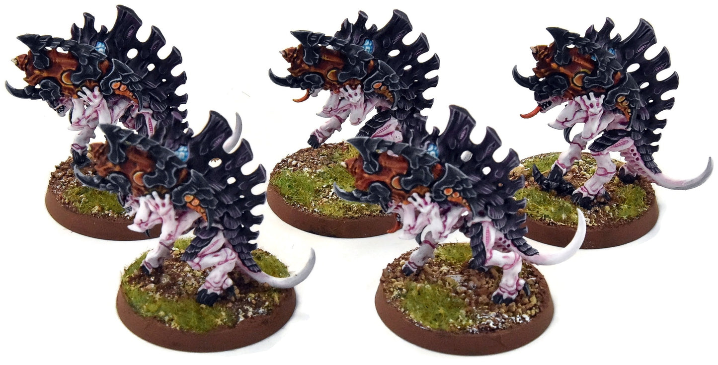 TYRANIDS 5 Barbgaunts #1 PRO PAINTED Warhammer 40K