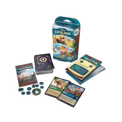 Disney Lorcana - La Mer Azurite - Go Go Tomago & Gadget  Starter Deck (FR)