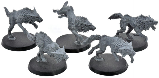 SPACE WOLVES 5 Fenrisian Wolves #4 Warhammer 40K