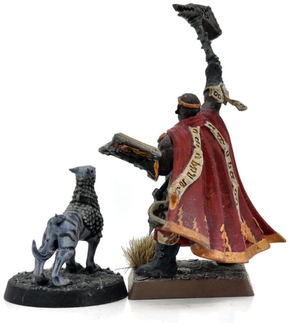 CITIES OF SIGMAR Excelsior Warpriest With Grylph Hound #1 WELL PAINTED Sigmar