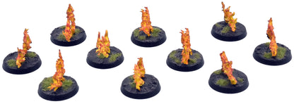 DISCIPLES OF TZEENTCH 10 Brimstone Of Tzeentch #1 COMMISSION PRO PAINTED Sigmar 0171