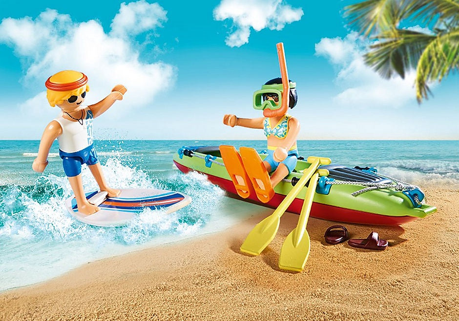 Beach Car with Canoe (70436)
