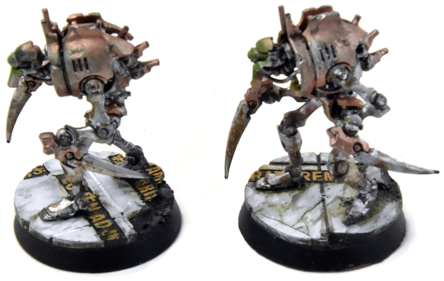 NECRONS 2 Cryptothralls #1 WELL PAINTED Warhammer 40K