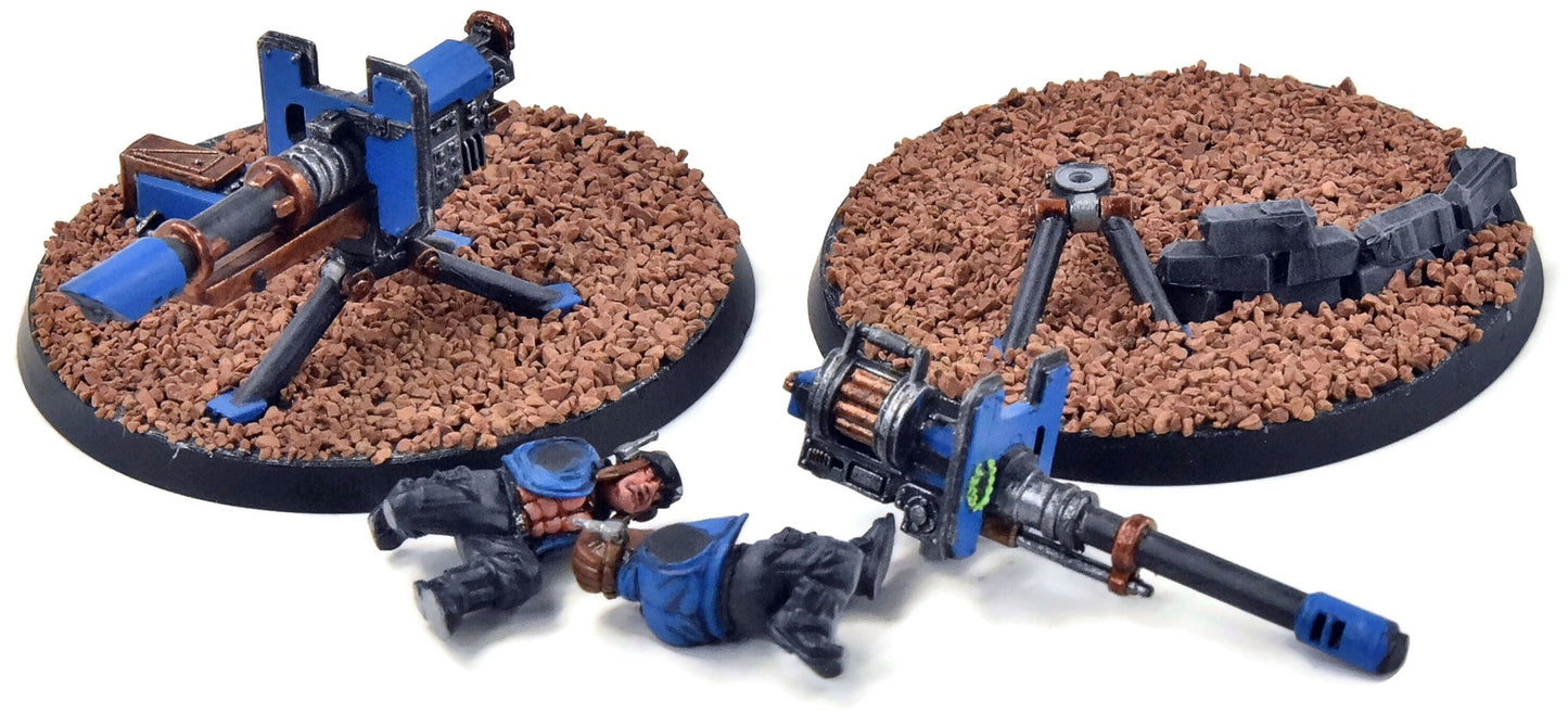 ASTRA MILITARUM 2 Heavy Weapon #1 missing arms Warhammer 40K