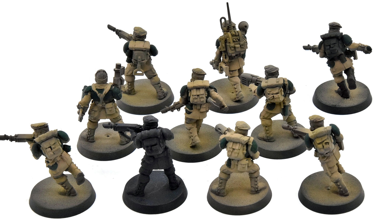 ASTRA MILITARUM 10 Cadian Shock Troops #1 Warhammer 40K