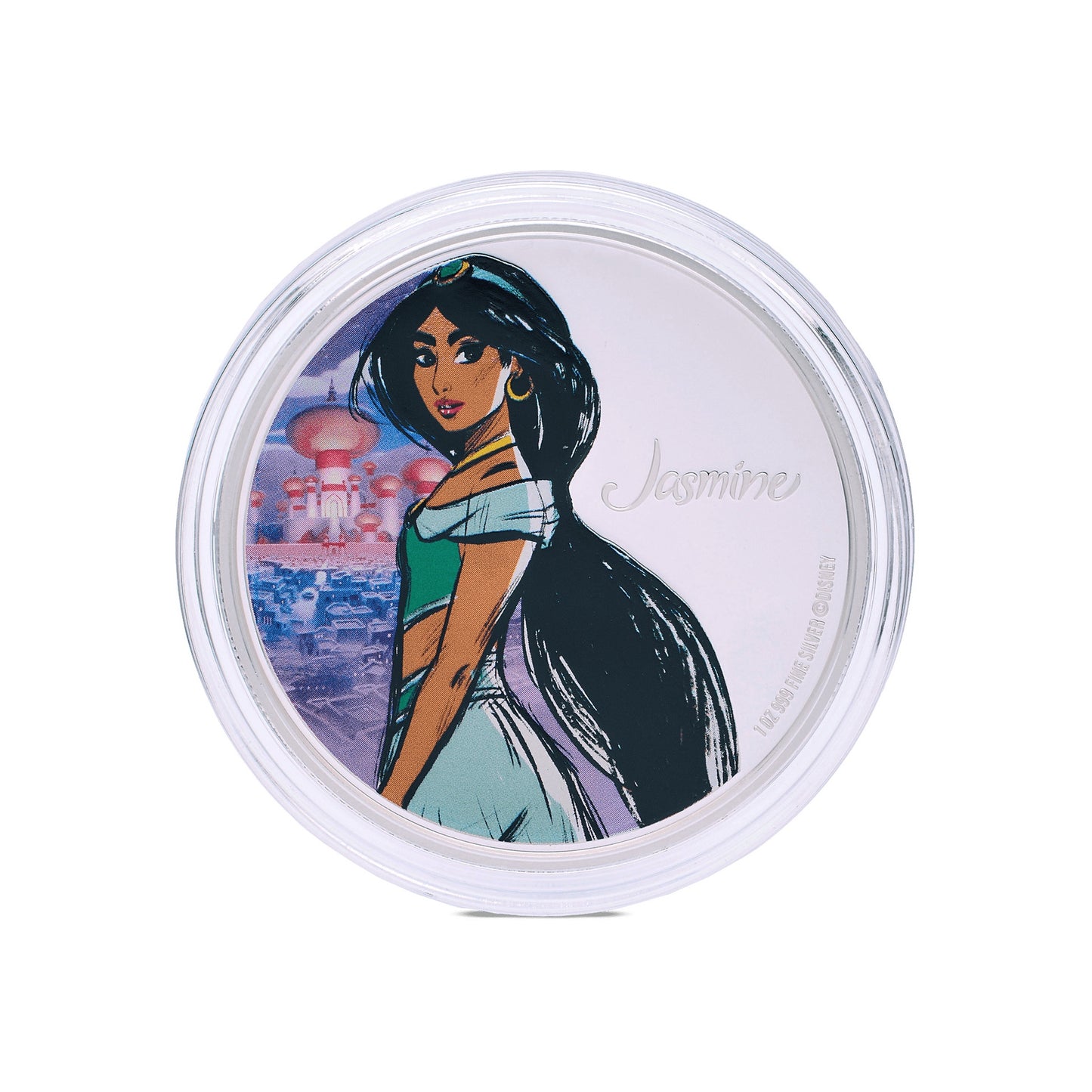 AGORO Disney - Disney Princess - Jasmine 1oz Silver