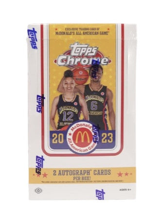 Topps Chrome McDonald's All American Games Bastketball 2023
