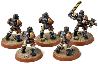 SPACE MARINES 5 Scouts Converted #4 PRO PAINTED Warhammer 40K