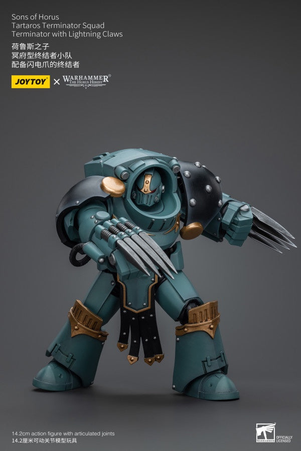 Tartaros Terminator Squad Terminator With Lightning Claws Sons Of Horus Joy Toy