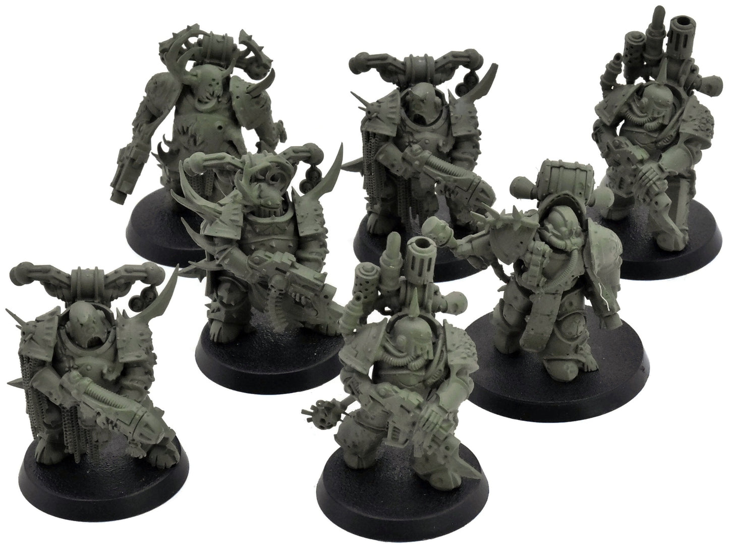 DEATH GUARD 7 Plague Marines #2 Warhammer 40K