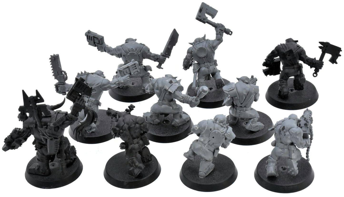 ORKS 10 Ork Boyz #2 Warhammer 40K 3687